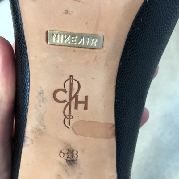 Cole haan black pumps with Nike air insole 6.5 - Picture 5 of 7